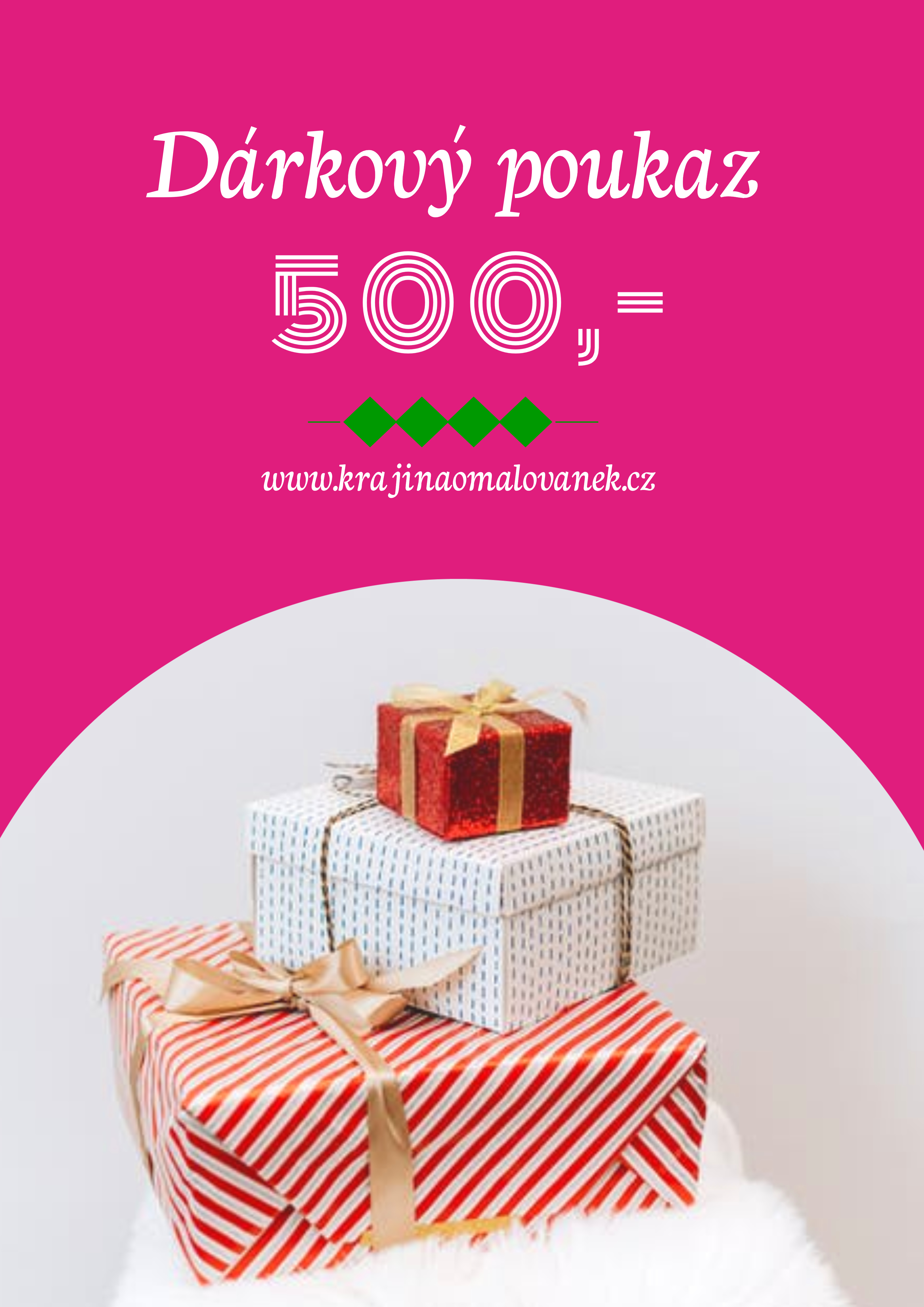 Dárkový poukaz 500